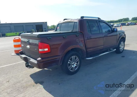 2007 Ford Explorer Sport Trac Limited из США, поврежденный, VIN 1FMEU53807UB42128